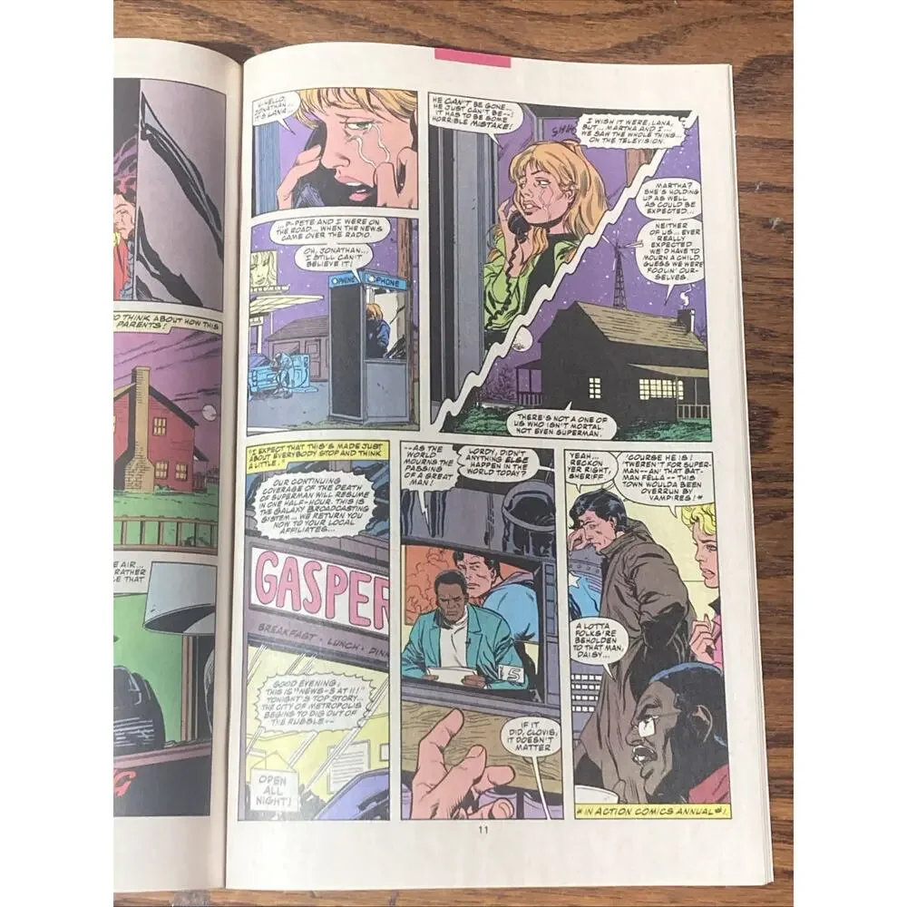 DC Comics - Supergirl In Action Comics #685 - Funeral For A Friend